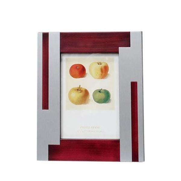 라인 액자 인테리어 액자 사진 그림 액자 3.5x5 레드