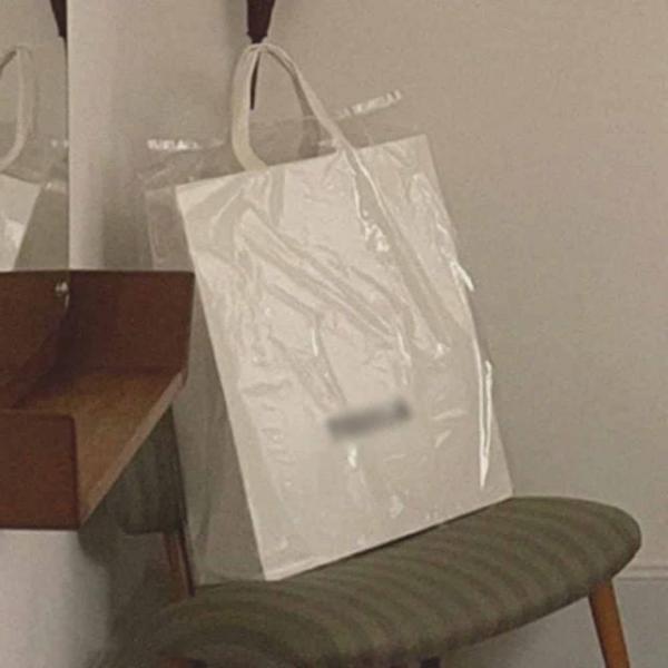 쇼핑백 커버 종이 100P 세탁비닐 옷걸이비닐 핸드백커버