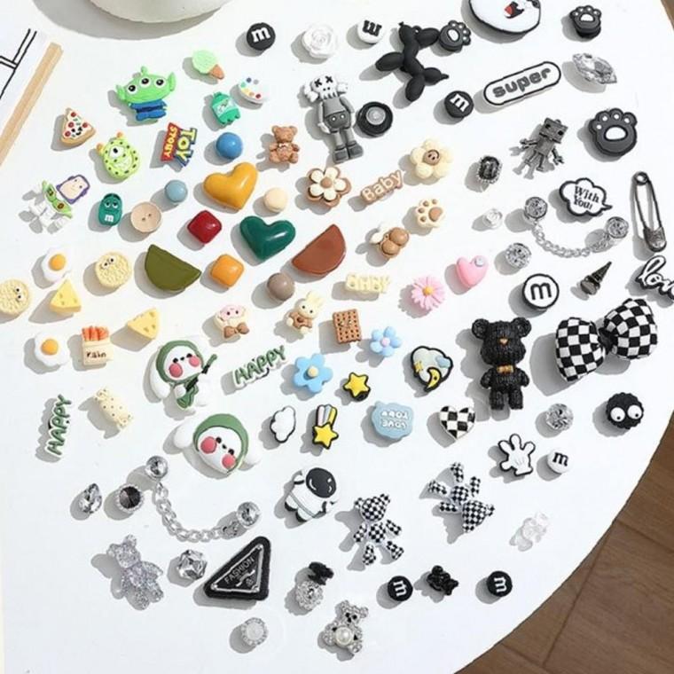 신발 슬리퍼장식 감각 구성 귀여운 DIY 호환용 데코