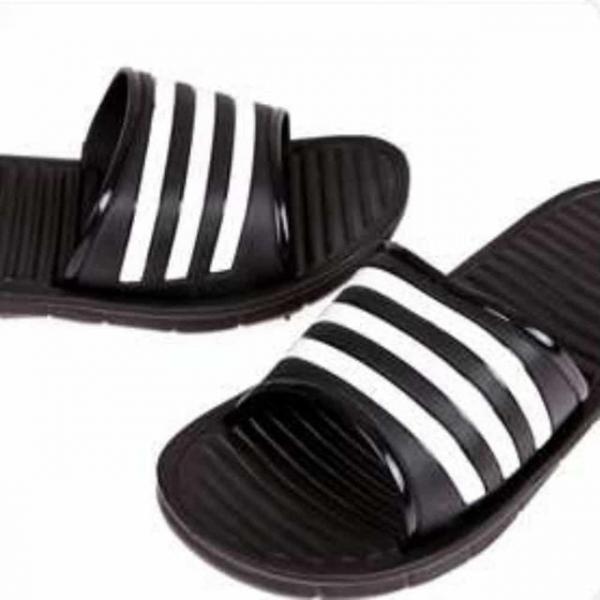 쿠션 슬리퍼 검정 280mm 실내화 베란다신발