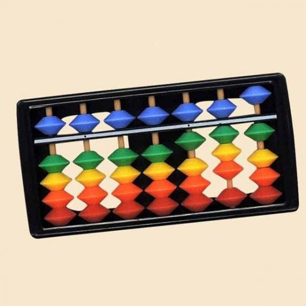 컬러 주판 7선 초등주판 수리셈주산 주판계산기