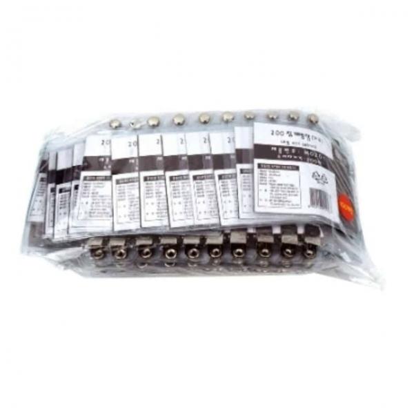 집게명찰 가로 100개 산악회명찰 행사명찰 유치원이름표