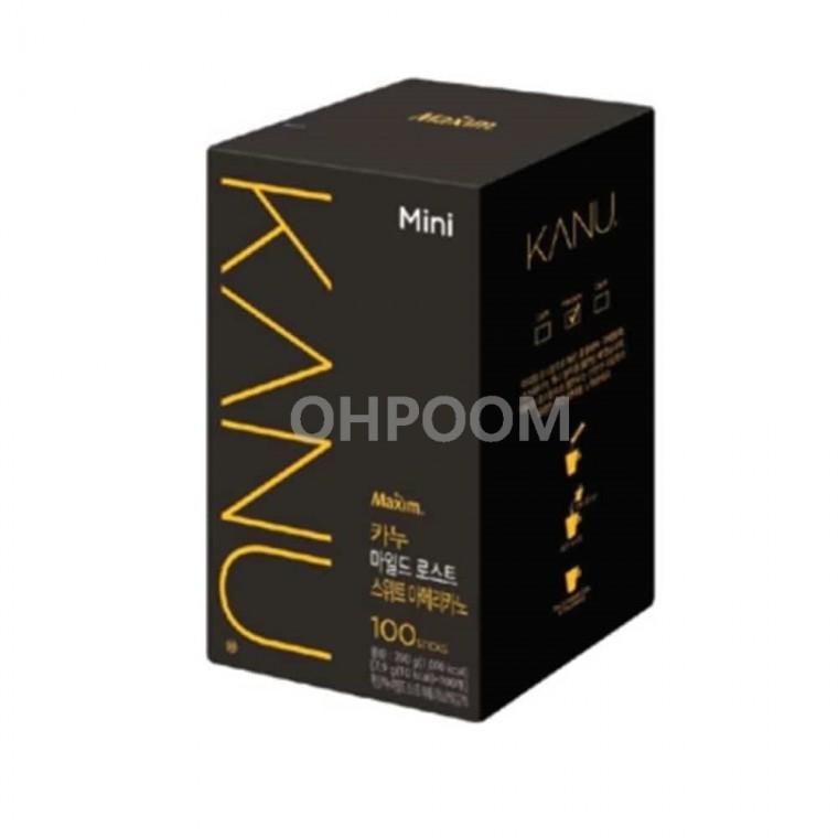 카누 마일드스위트미니 2.9gx100T 커피믹스스틱 인스턴트커피 믹스커피