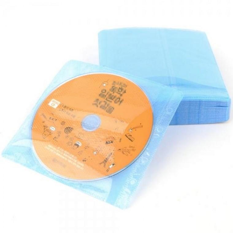 대용량 100P 부직포 CD 케이스 DVD 수납 보관 파우치