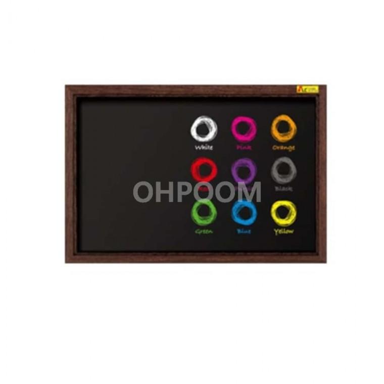 자석마카블랙보드 60x40cm 마커자석용 블랙보드판 블랙칠판 카페메뉴판
