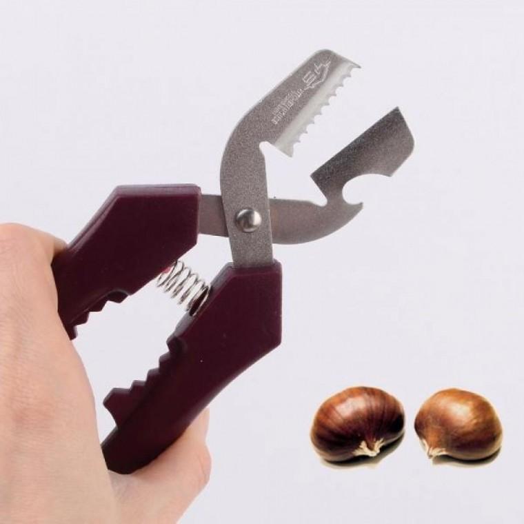 밤가위 다용도 견과류 껍질까기 밤손질 주방용 커팅 도구