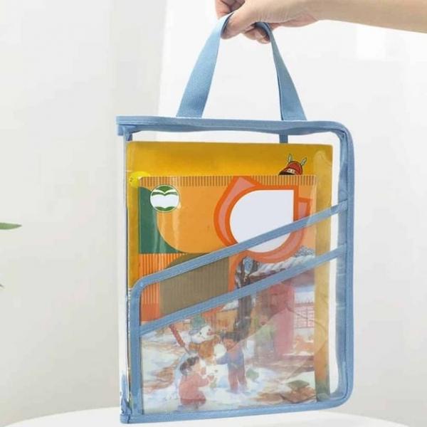 투명 A4 가방 비닐가방 화일박스 행사용가방