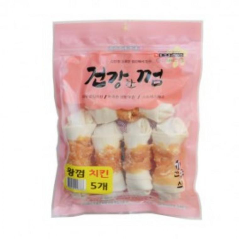 강아지영양간식 왕껌치킨 강아지치석껌 애완견껌 애견껌