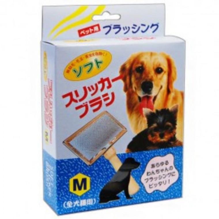 애견빗 M 강아지슬리커 강아지빗애견브러쉬 강아지죽은털제거