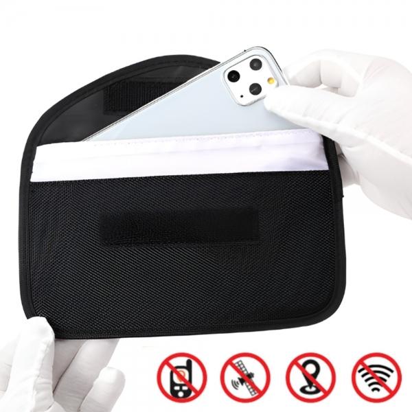 휴대폰 전파차단 차폐 파우치 정보 가방 차단 수신 보안 인식차단 케이스