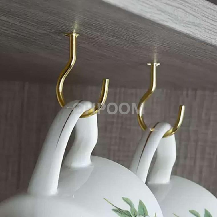 물음표스크류 골드 걸이나사못 물음표나사 벽면걸이
