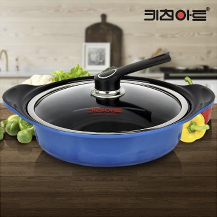 전골 세라믹 주물 냄비 28cm