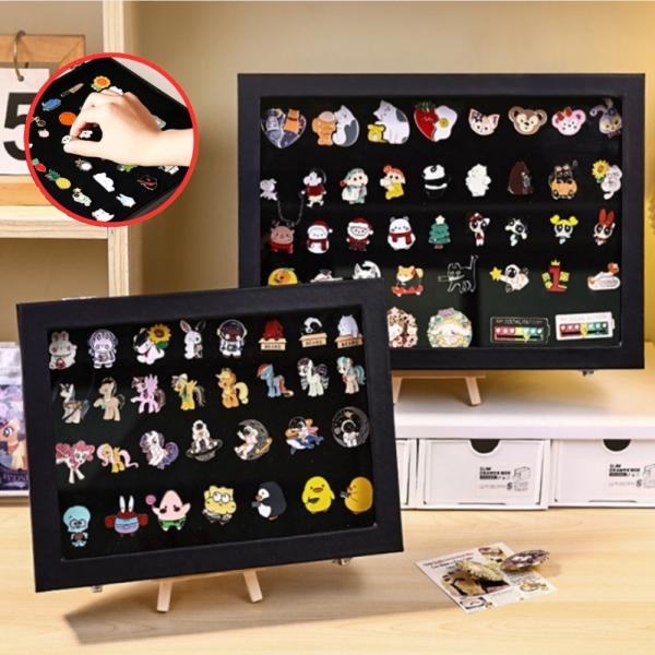 뱃지 프레임 뺏지 보관함 케이스 액자 진열대 배지보관함 메달 여행 정리