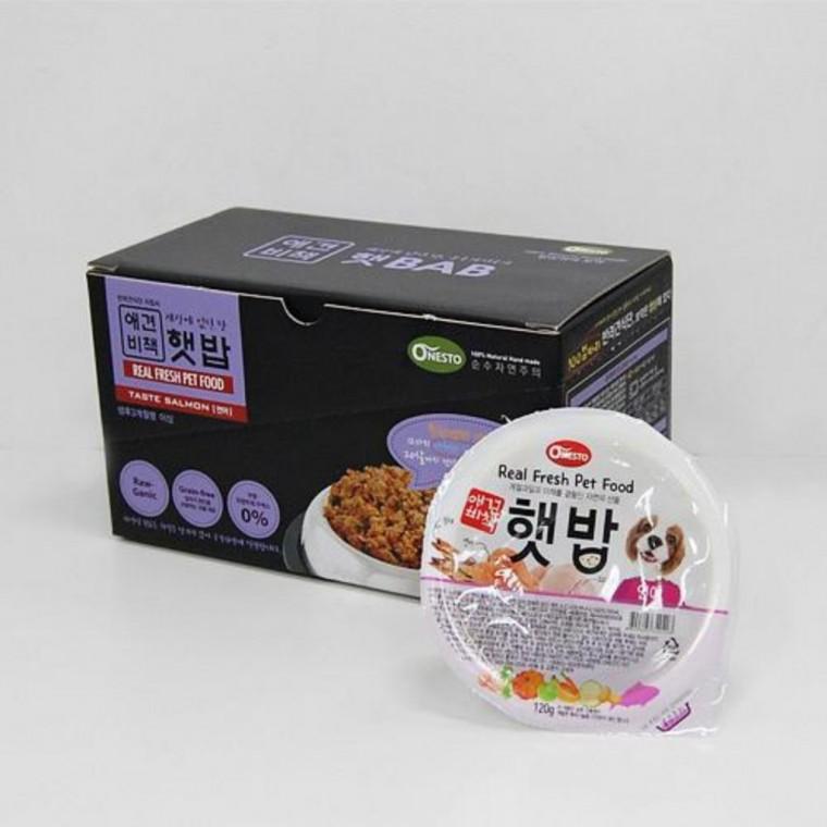 애견사료 연어 6EA 강아지햇밥 강아지음식 강아지사료