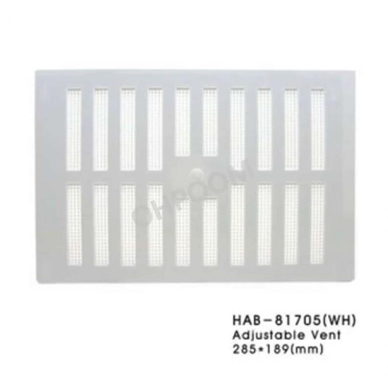 쇠부리그릴 PVC 개폐식 백색 대 285X189 환풍기커버 소형환풍기 환기구커버
