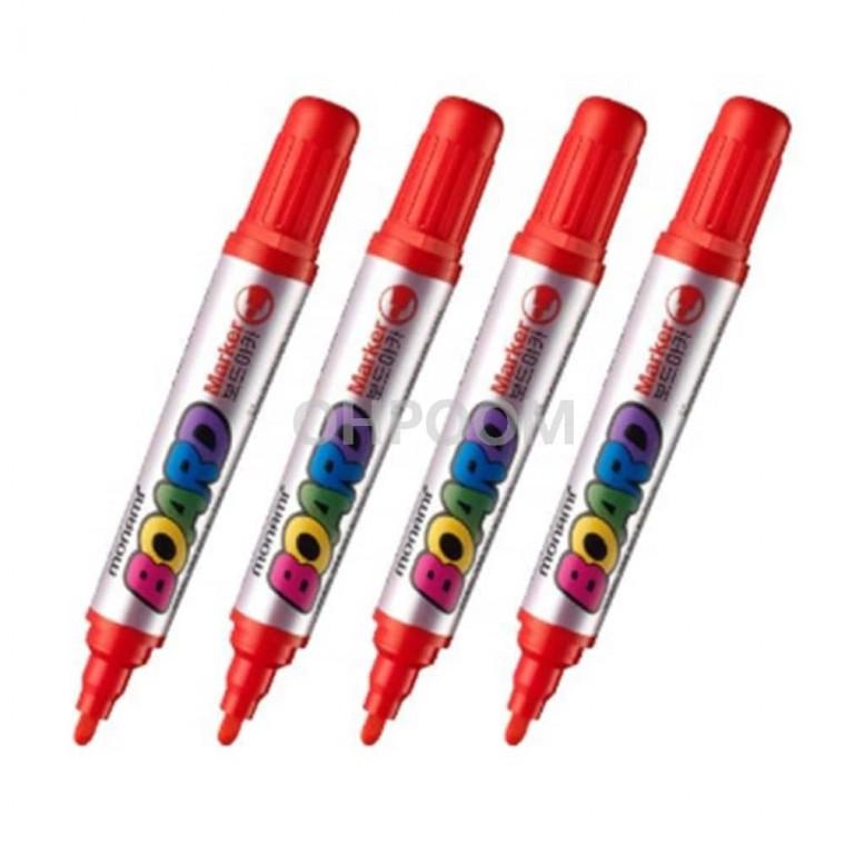 보드 마카용펜 2.0mm 적색 12EA 선명한펜 보드마카세트 화이트보드보드마카