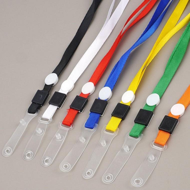 PVC 납작 컬러 명찰 목걸이줄 1P 이름표줄 사원증목걸이 명찰끈 명찰줄 명찰목걸이줄 목걸이형명찰 사원증