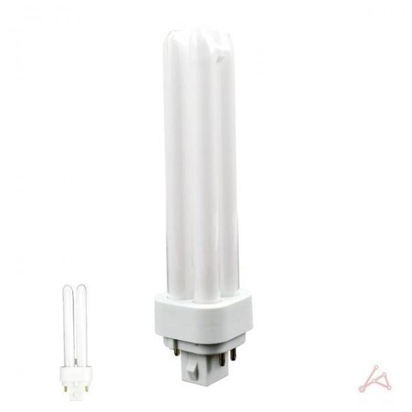 오스람 DULUX-D/E PL램프 FDL-18W 4핀 실내등 램프교체