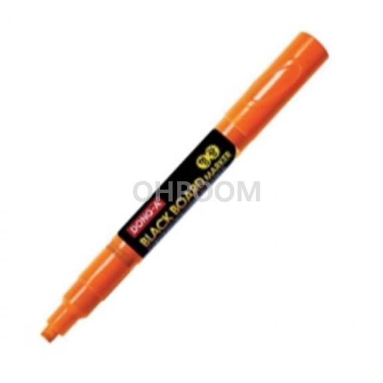 블랙보드 마카5.0mm 주황 보드마카펜 형광마카펜 컬러마카펜