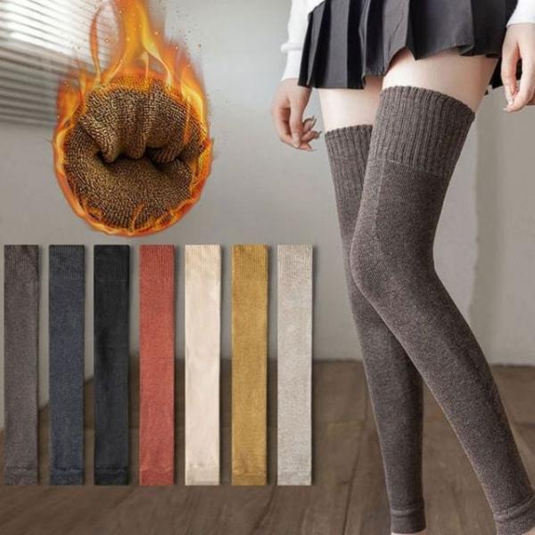 웜파일 레그워머 겨울스커트패션 여성