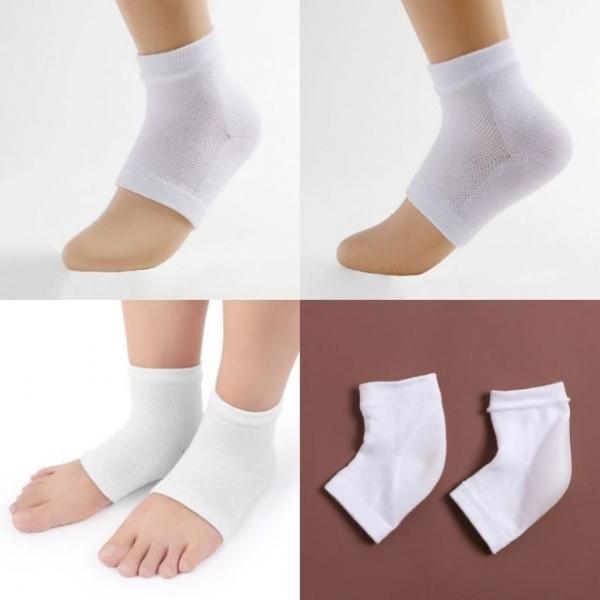 젤 발패드 2세트 화이트 발뒤꿈치 발뒷꿈치패드