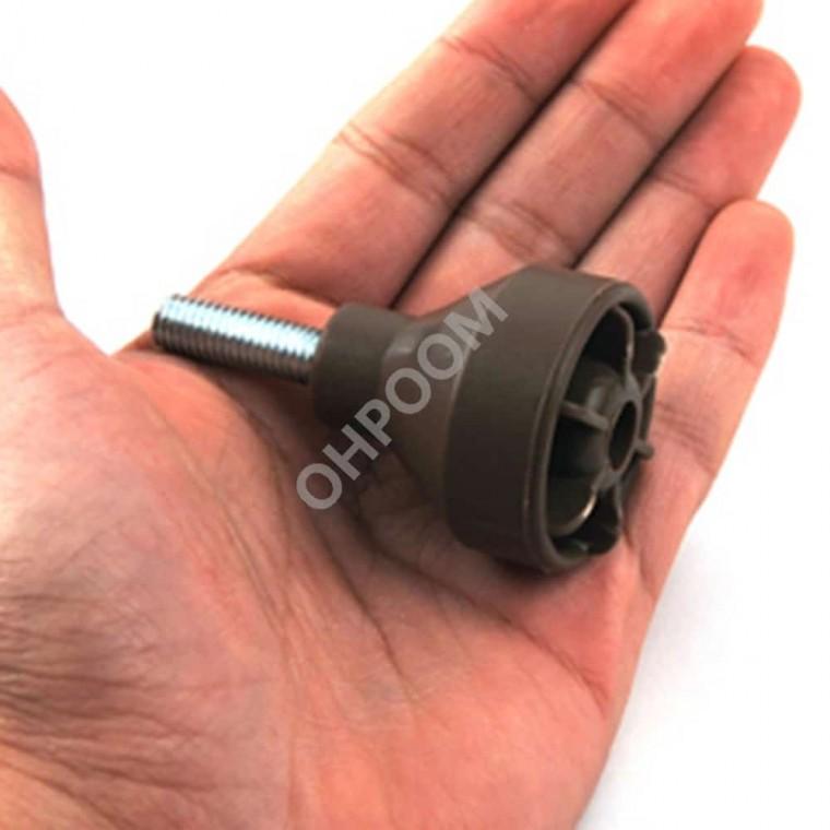 조절발 37x8x25mm 오크 가구발 가구높이조절발 높이조절발