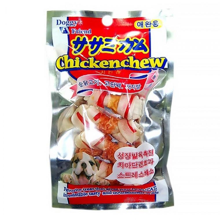 애견치석껌 강아지치석껌 강아지치킨간식 치석제거개껌