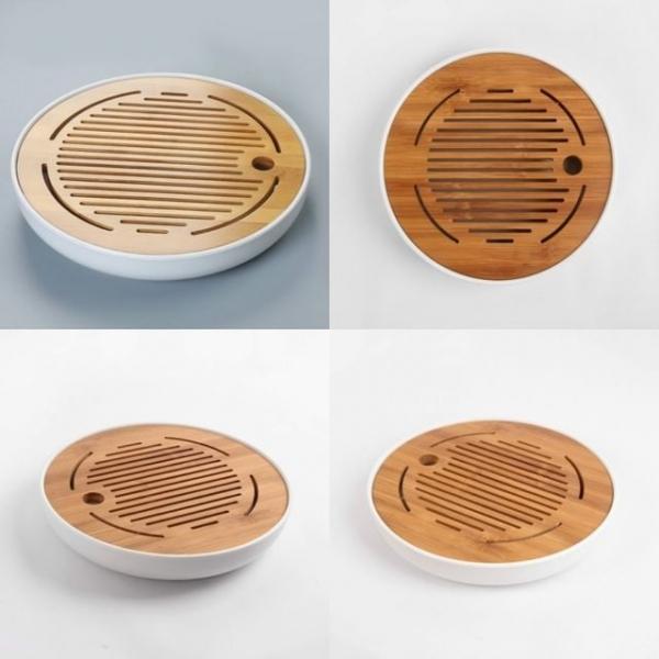 원형 다기트레이 차판 25.5cm 차도구 다판