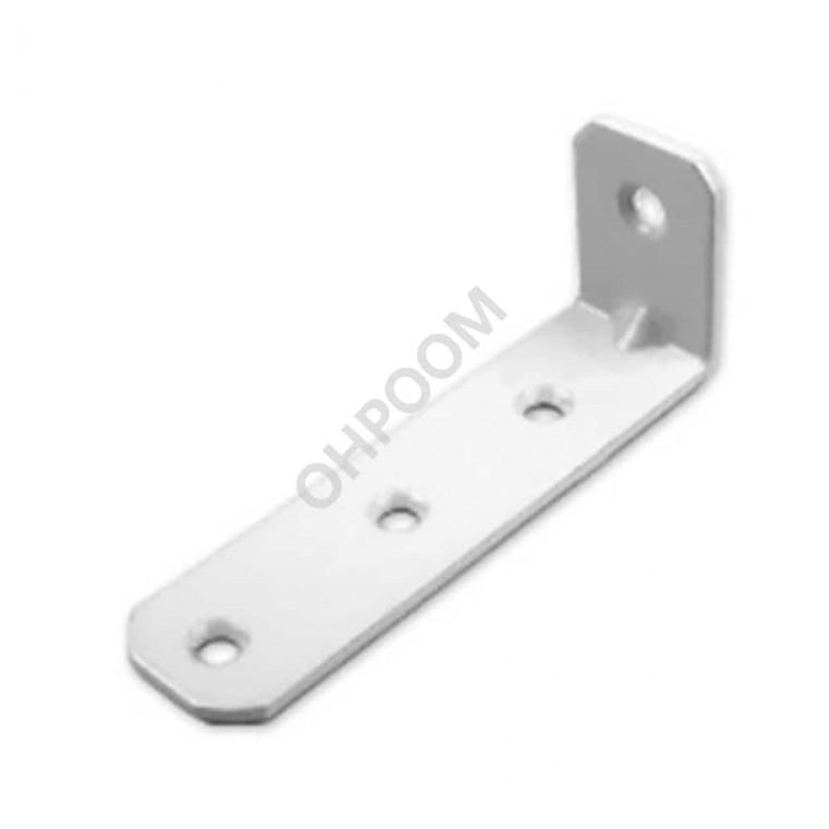 꺽쇠 20x30x75 백색도장 철물자재 기역자꺽쇠 가구꺽쇠