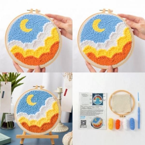 DIY 펀칭자수 패키지 밤하늘 취미키트 diy키트