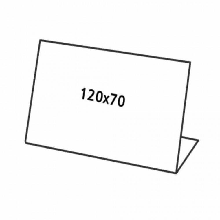 쇼케이스 단면120x70 3EA 빵이름표 베이커리가격표 사무실이름표 가격표거치대 아크릴케이스