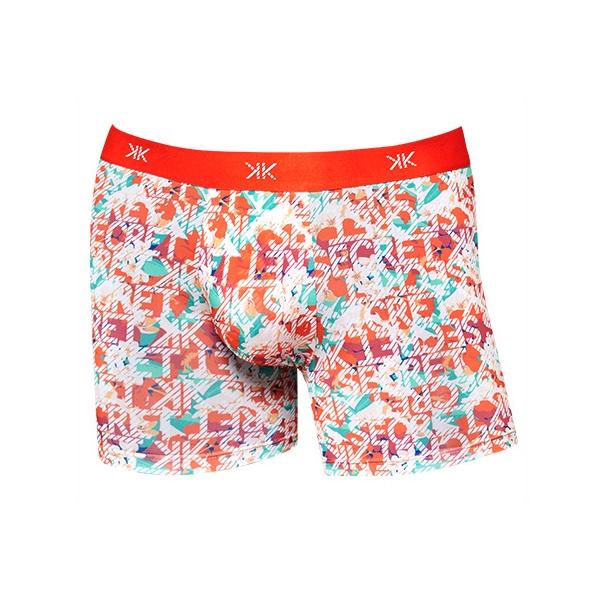 TRY 강렬한 오렌지 텍스쳐 나일론 남성팬티 1매