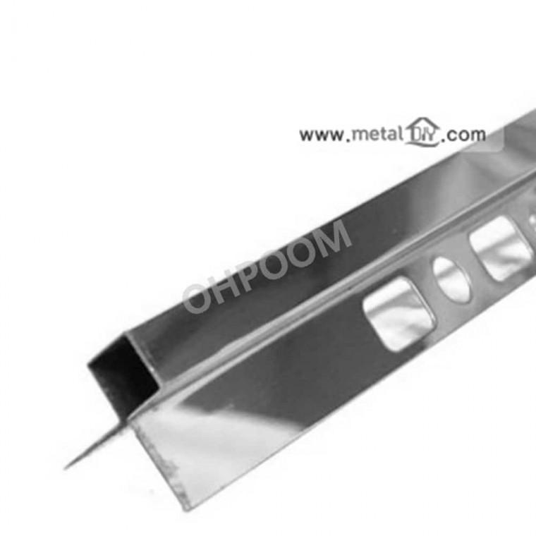 재료분리대 스텐 사각 10mm 스텐재료분리대 바닥재료분리대 현관몰딩