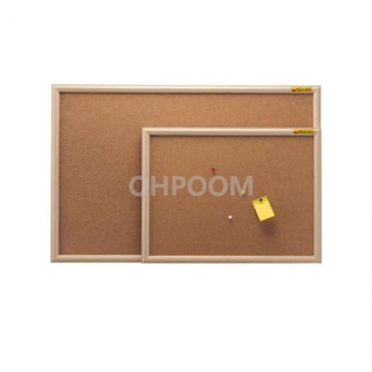 콜크게시판 70x50cm 게시판 코르크보드 벽게시판 사무실게시판