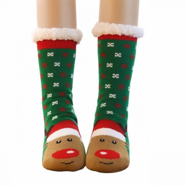 양말 누돌프 수면양말 크리스마스선물 여자겨울 기모 임산부 보온 보온양말 기모양말 양털양말 여자 선물