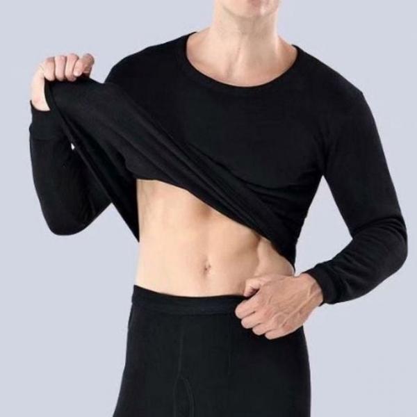 기모 남자 내복 세트 방한 내의 내복 이너웨어 프리 남자 의 남성 내복 방한 스포츠내 운동 겨울내의