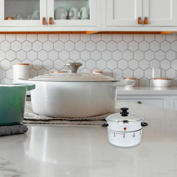 500120 밥솥모양 주방 다이얼 타이머