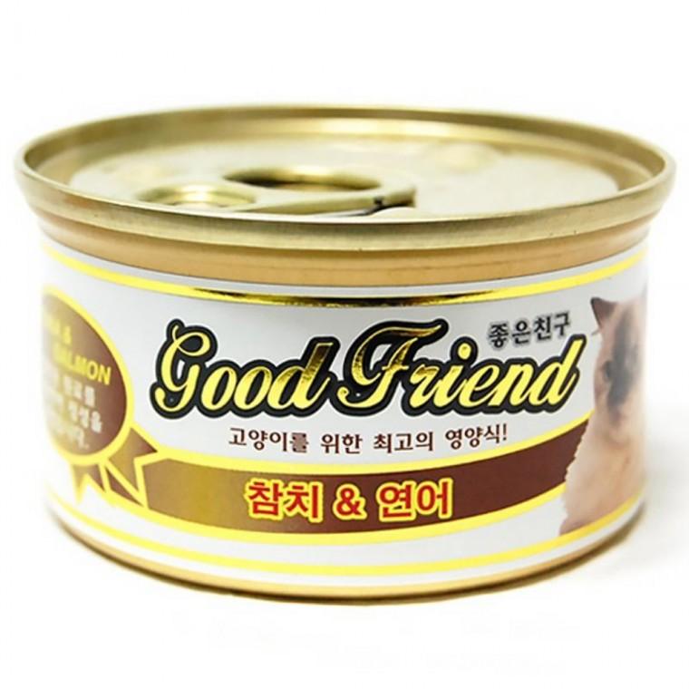 고양이캔 참치와연어 24EA 길고양이간식 길고양이캔 고양이음식