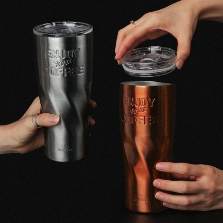보온보냉 이시아르 스텐 텀블러 700ml 뚜껑물병