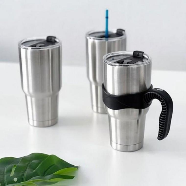 대용량 빨대 900ml 30oz 텀블러 손잡이 선택