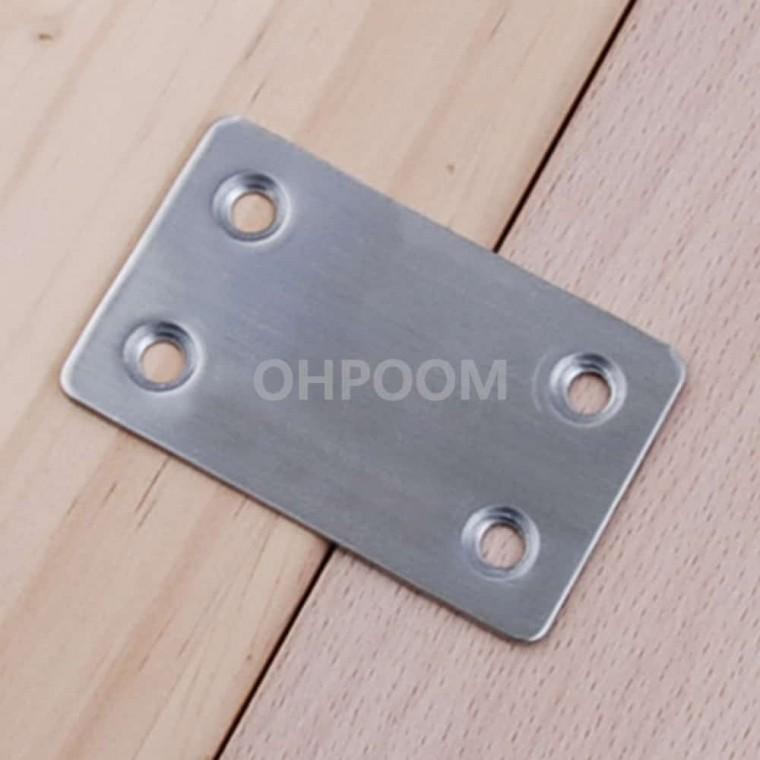 평철 스텐 60x38x1.5T 목재용평철 평철규격 고정쇠