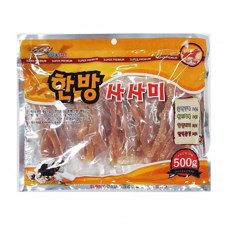 반려동물간식 강아지간식닭가슴살육포 댕댕이간식 강아지간식사시미