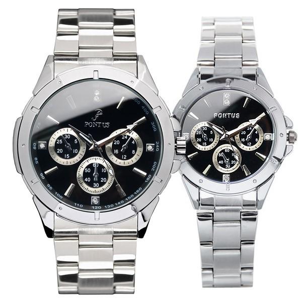 커플시계 손목시계 메탈시계 PO-1006F