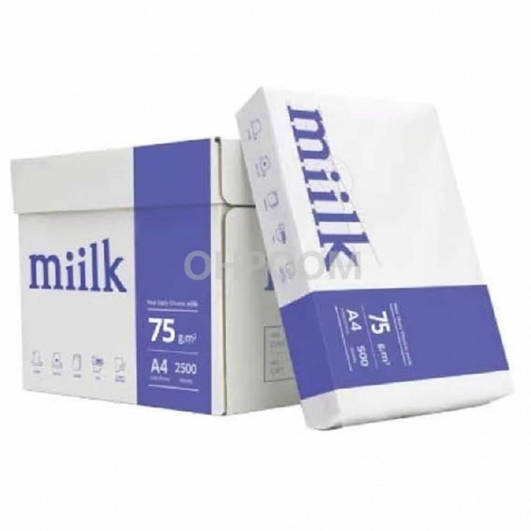 복사용지A4 밀크75g 500매X5권 복사지 전산용지 a4지