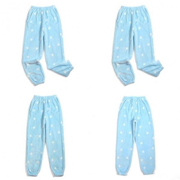 여자 수면바지 M 스카이 편한 극세사