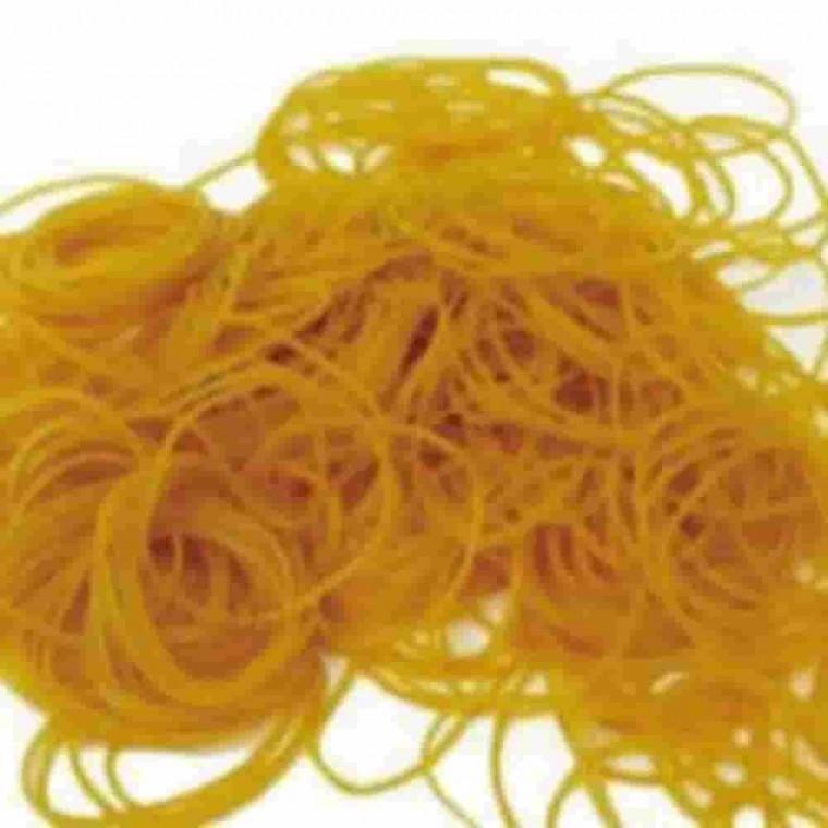 고무밴드 70mm 1kg 노란고무줄 고무줄대용량 고무줄1KG 사무용고무줄