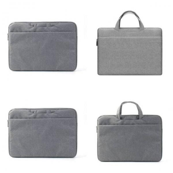 노트북 파우치 39x28cm 그레이 직장인 회사원