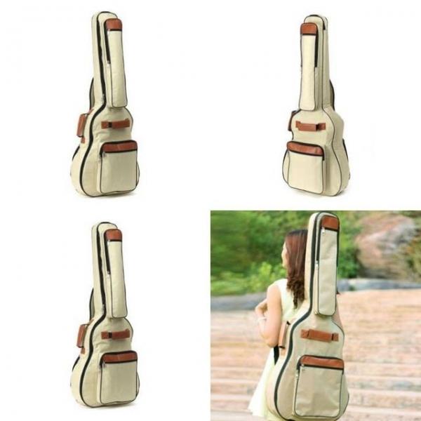기타 케이스 베이지 기타악세사리 기타소프트케이스