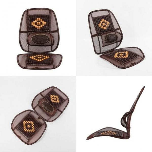 등받이 자동차 시트 브라운 여름용 차량