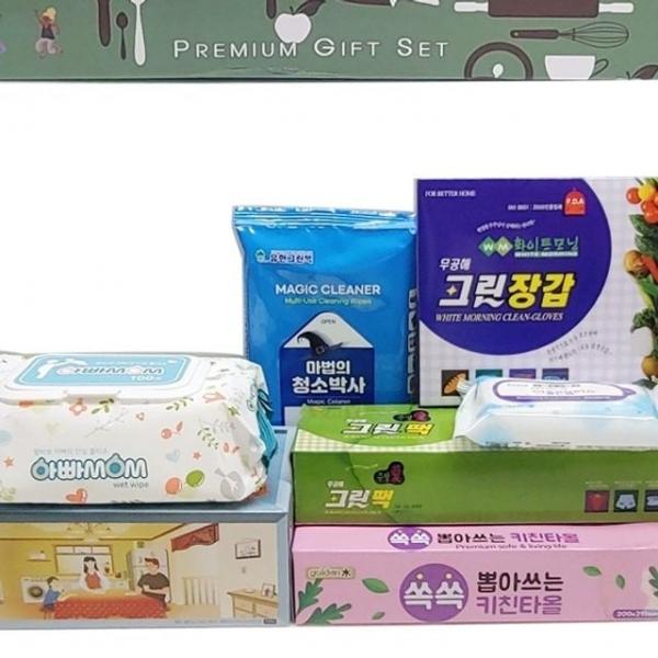 키친타올 답례품 물티슈 더좋은선물세트